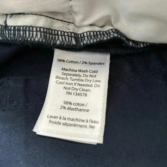 Vineyard Vines Boys Classic Navy Blue Pants Adjustable Waist Size 14 - Picture 9 of 9